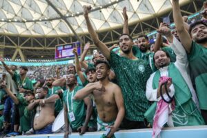 Saudi football world cup win