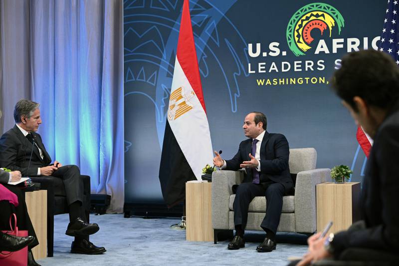 US-Africa Leaders Summit (Egypt dam Ethiopia)