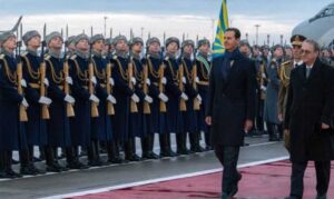 Assad arrives in Moscow